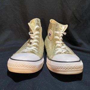 Converse Hi-tops (gold)